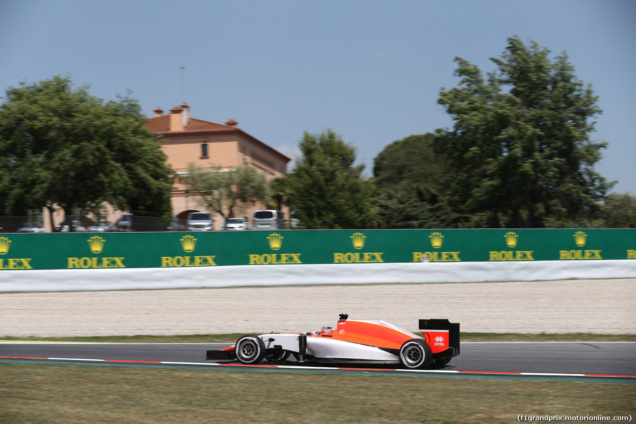 GP SPAGNA, 08.02.2015- Prove Libere 2, William Stevens (GBR) Manor Marussia F1 Team