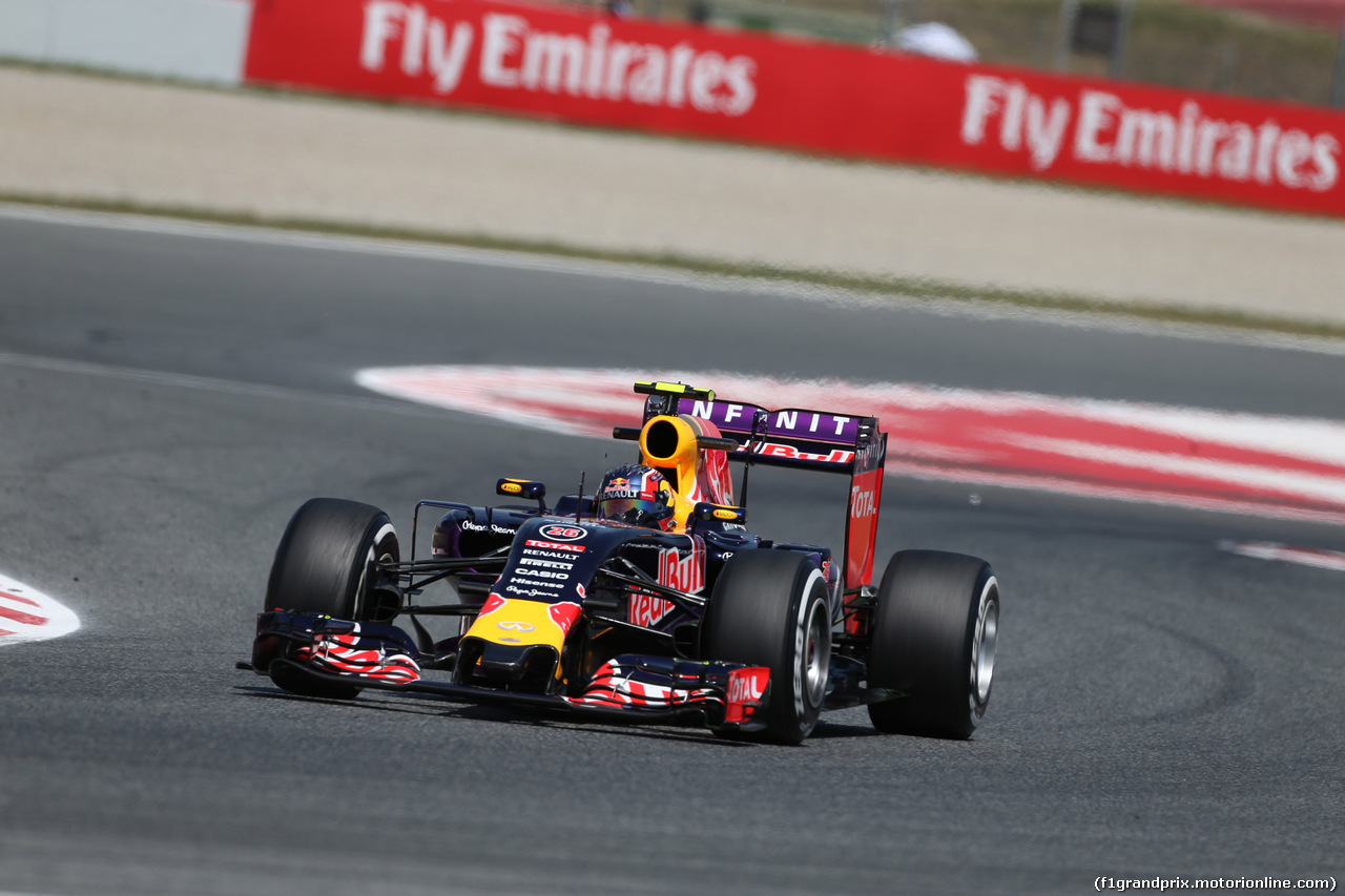 GP SPAGNA, 08.02.2015- Prove Libere 2, Daniil Kvyat (RUS) Red Bull Racing RB11