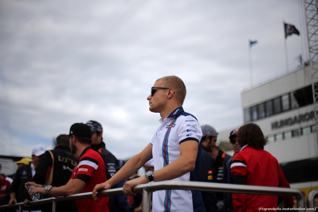 GP UNGHERIA, 26.07.2015 - Valtteri Bottas (FIN) Williams F1 Team FW37