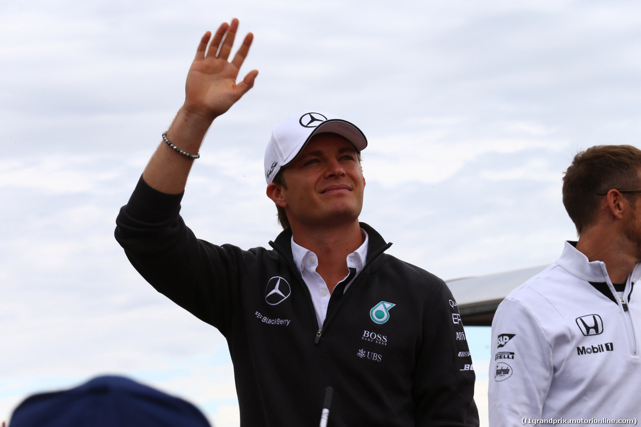 GP UNGHERIA, 26.07.2015 - Nico Rosberg (GER) Mercedes AMG F1 W06