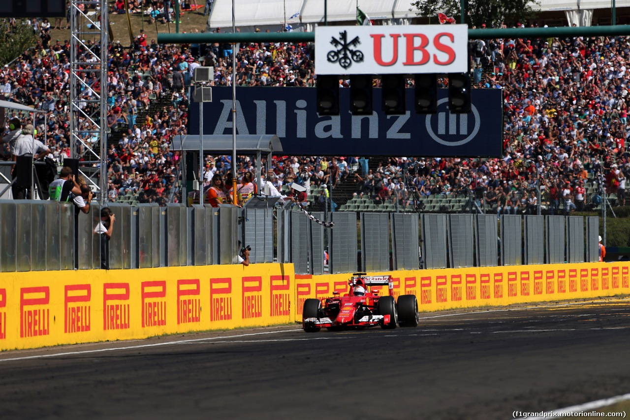 GP UNGHERIA, 26.07.2015 - Gara, Sebastian Vettel (GER) Ferrari SF15-T vincitore