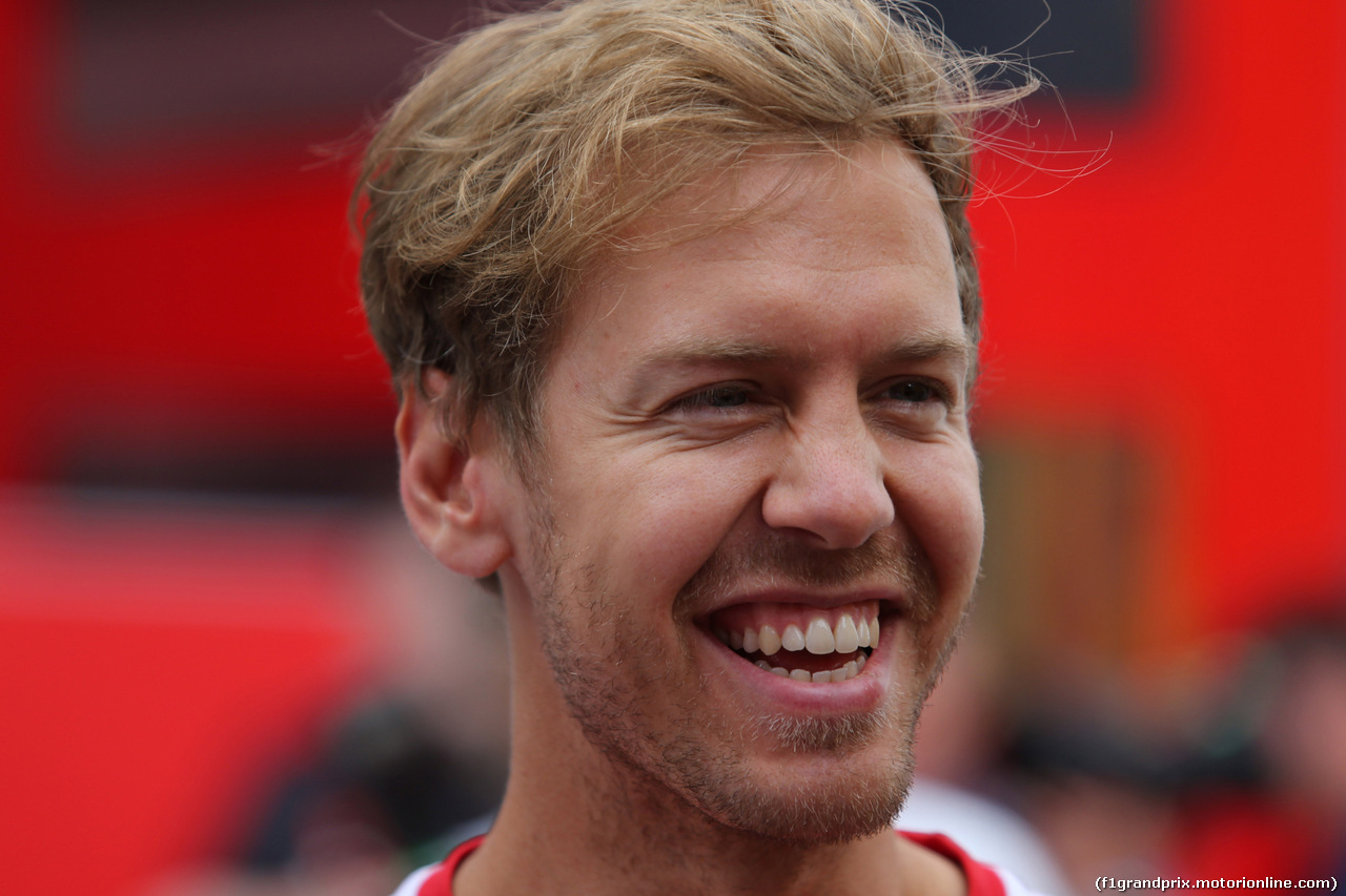 GP UNGHERIA, 26.07.2015 - Sebastian Vettel (GER) Ferrari SF15-T