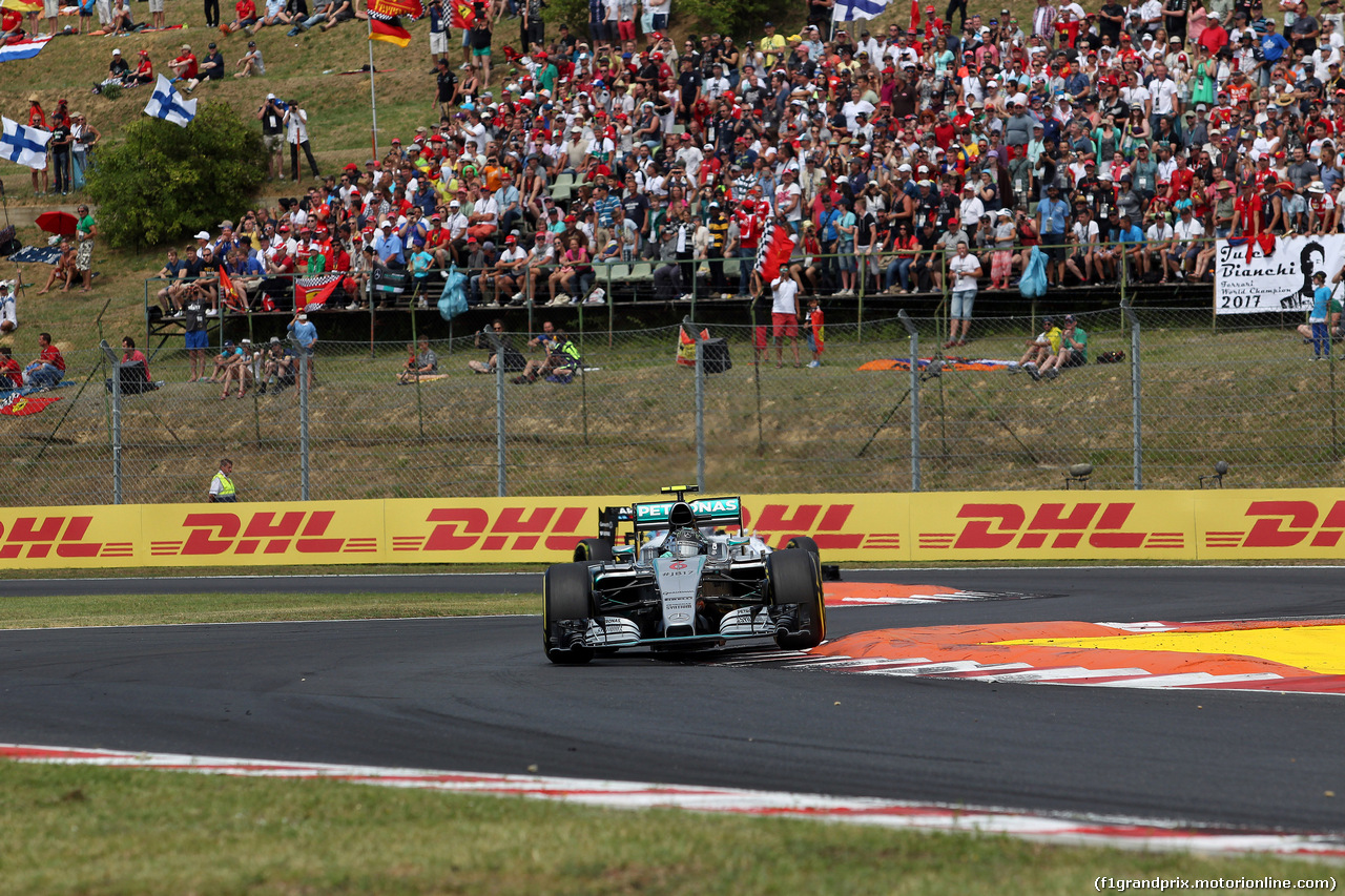 GP UNGHERIA, 26.07.2015 - Gara, Nico Rosberg (GER) Mercedes AMG F1 W06