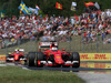 GP UNGHERIA, 26.07.2015 - Gara, Sebastian Vettel (GER) Ferrari SF15-T davanti a Kimi Raikkonen (FIN) Ferrari SF15-T