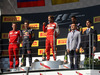 GP UNGHERIA, 26.07.2015 - Gara, 1st position Sebastian Vettel (GER) Ferrari SF15-T, secondo Daniil Kvyat (RUS) Red Bull Racing RB11 e terzo Daniel Ricciardo (AUS) Red Bull Racing RB11