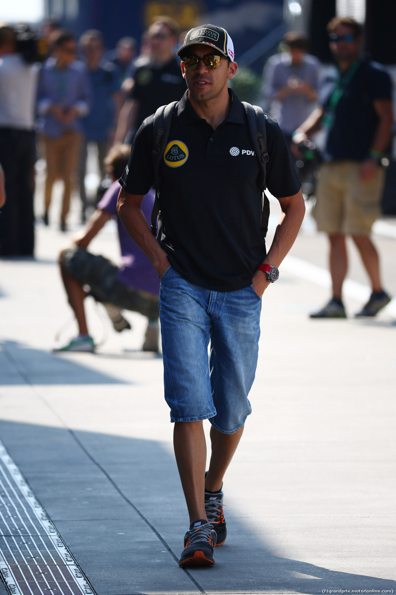 GP UNGHERIA, 25.07.2015 - Pastor Maldonado (VEN) Lotus F1 Team E23