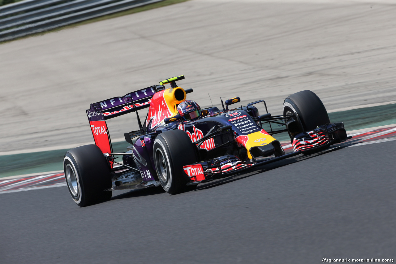 GP UNGHERIA, 25.07.2015 - Prove Libere 3, Daniil Kvyat (RUS) Red Bull Racing RB11