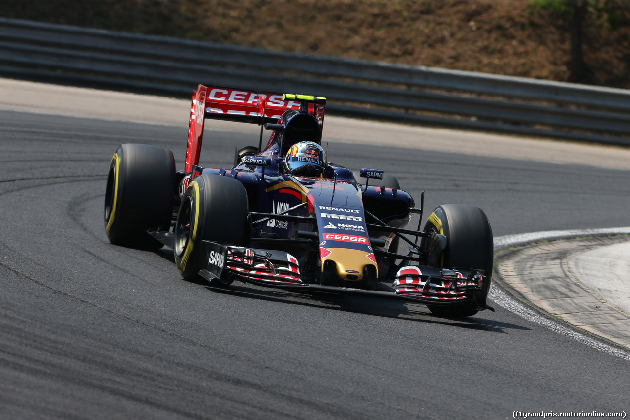 GP UNGHERIA, 25.07.2015 - Prove Libere 3, Carlos Sainz Jr (ESP) Scuderia Toro Rosso STR10