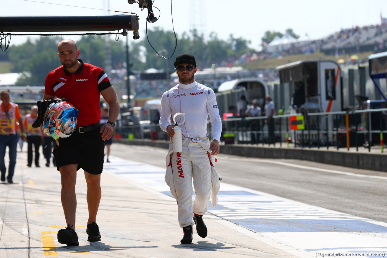 GP UNGHERIA, 25.07.2015 - Prove Libere 3, William Stevens (GBR) Manor Marussia F1 Team