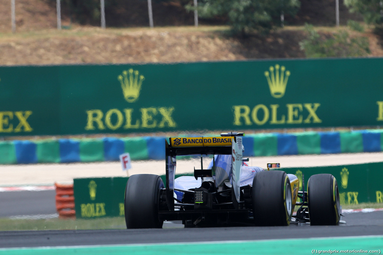 GP UNGHERIA, 25.07.2015 - Qualifiche, Felipe Nasr (BRA) Sauber C34