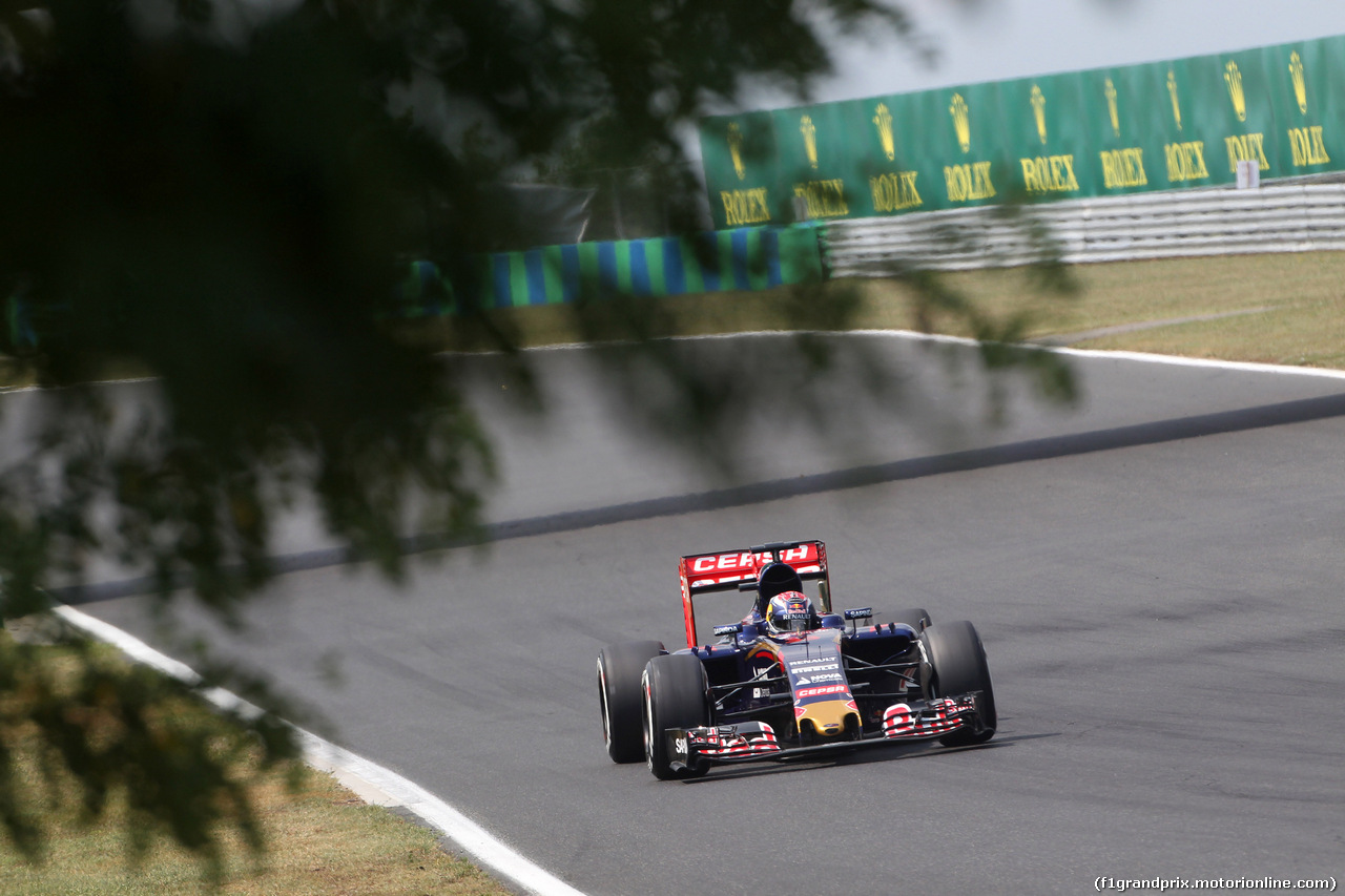 GP UNGHERIA, 25.07.2015 - Qualifiche, Max Verstappen (NED) Scuderia Toro Rosso STR10