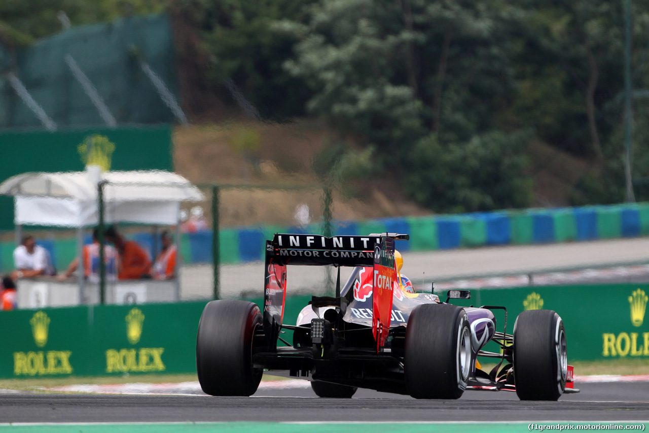 GP UNGHERIA, 25.07.2015 - Qualifiche, Daniel Ricciardo (AUS) Red Bull Racing RB11
