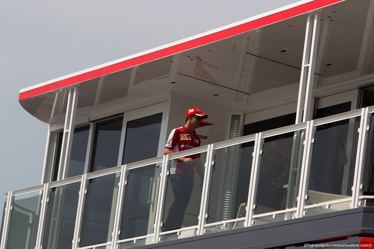 GP UNGHERIA, 23.07.2015 - Esteban Gutierrez (MEX) Ferrari Test e Reserve Driver