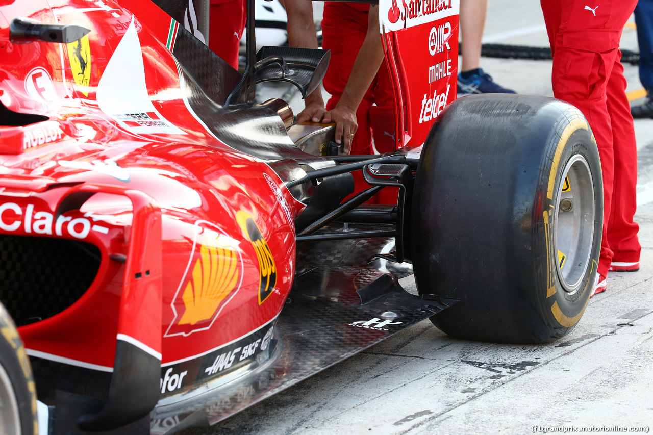 GP UNGHERIA, 24.07.2015 - Ferrari SF15-T, detail