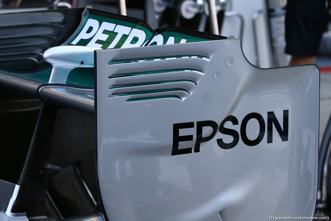 GP UNGHERIA, 24.07.2015 -  Mercedes AMG F1 W06, detail