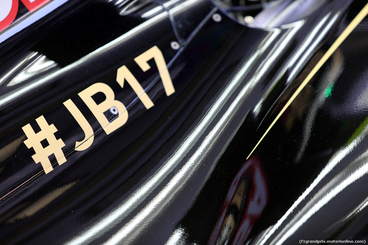 GP UNGHERIA, 24.07.2015 - Prove Libere 1, Tribute to Jules Bianchi on the Lotus F1 Team E23