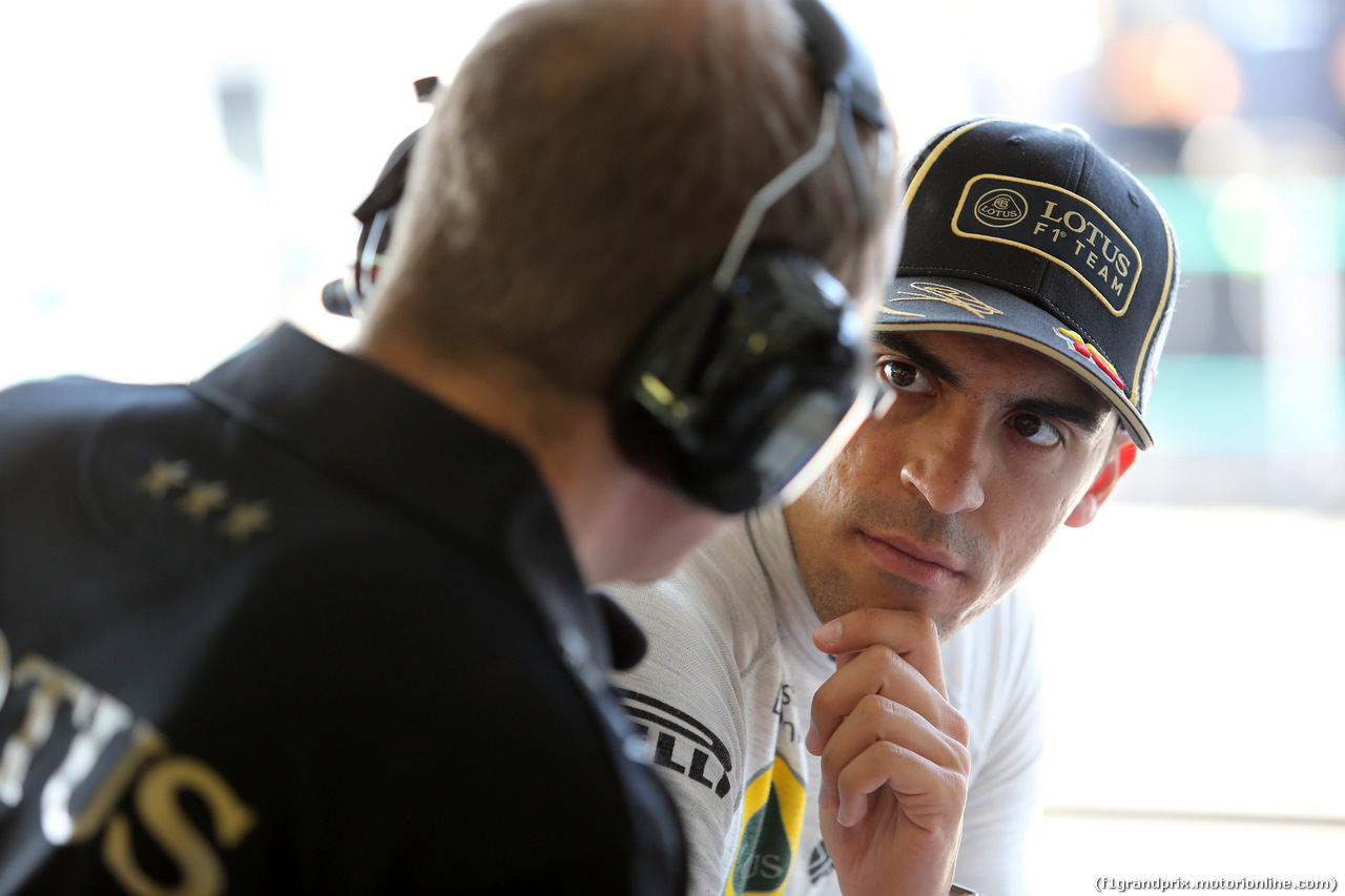 GP UNGHERIA, 24.07.2015 - Prove Libere 1, Pastor Maldonado (VEN) Lotus F1 Team E23