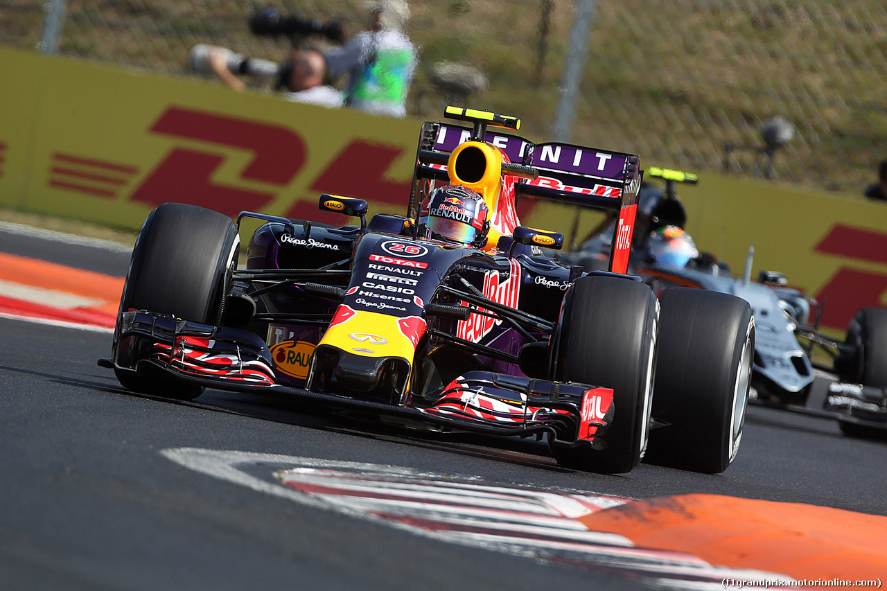 GP UNGHERIA, 24.07.2015 - Prove Libere 1, Daniil Kvyat (RUS) Red Bull Racing RB11