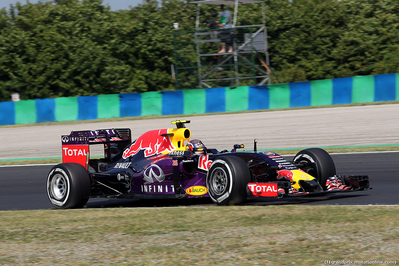 GP UNGHERIA, 24.07.2015 - Prove Libere 1, Carlos Sainz Jr (ESP) Scuderia Toro Rosso STR10