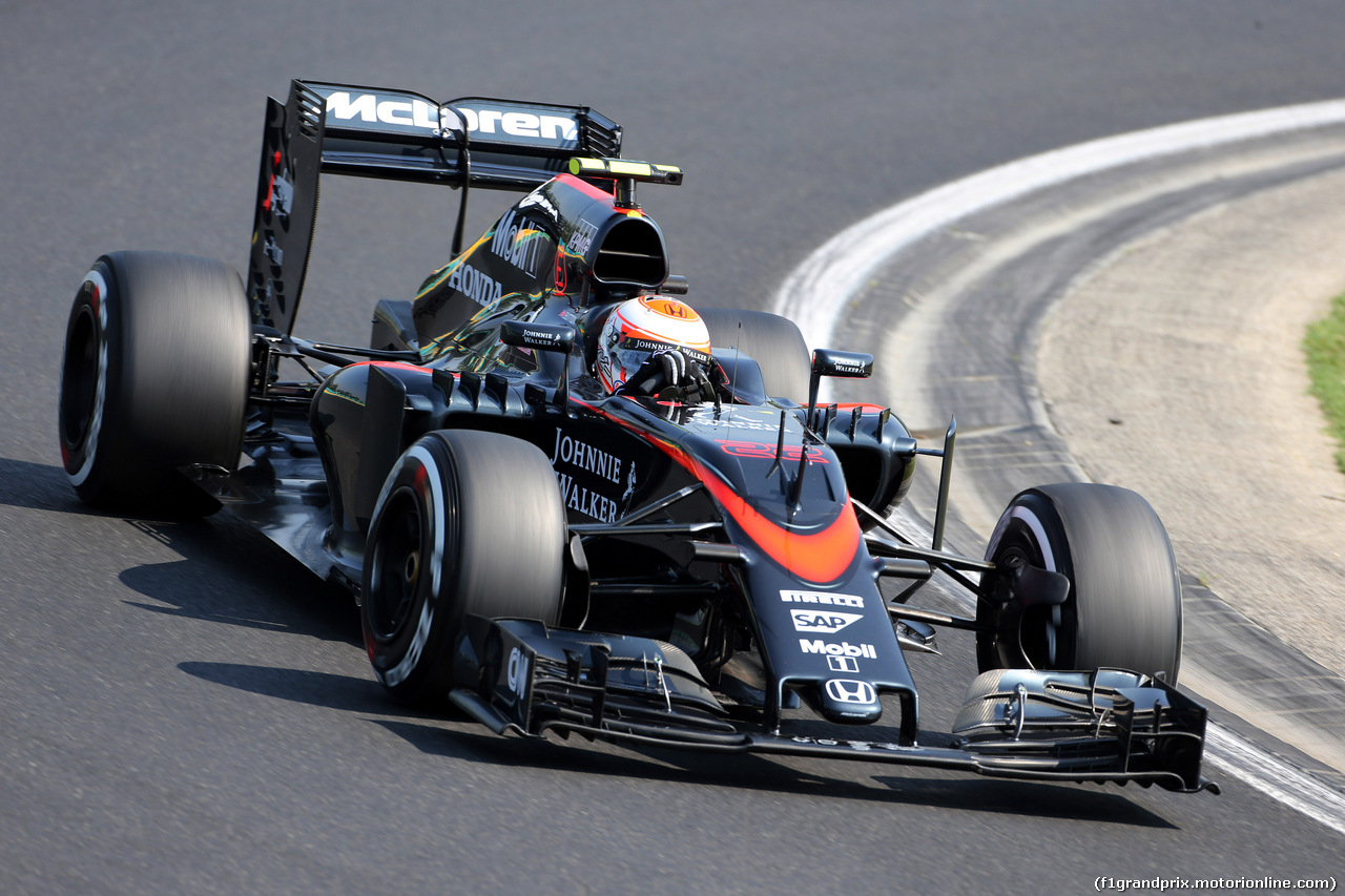 GP UNGHERIA, 24.07.2015 - Prove Libere 1, Nico Hulkenberg (GER) Sahara Force India F1 VJM08