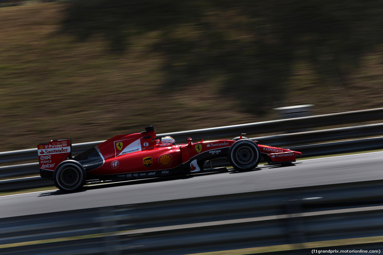 GP UNGHERIA, 24.07.2015 - Prove Libere 1, Sebastian Vettel (GER) Ferrari SF15-T