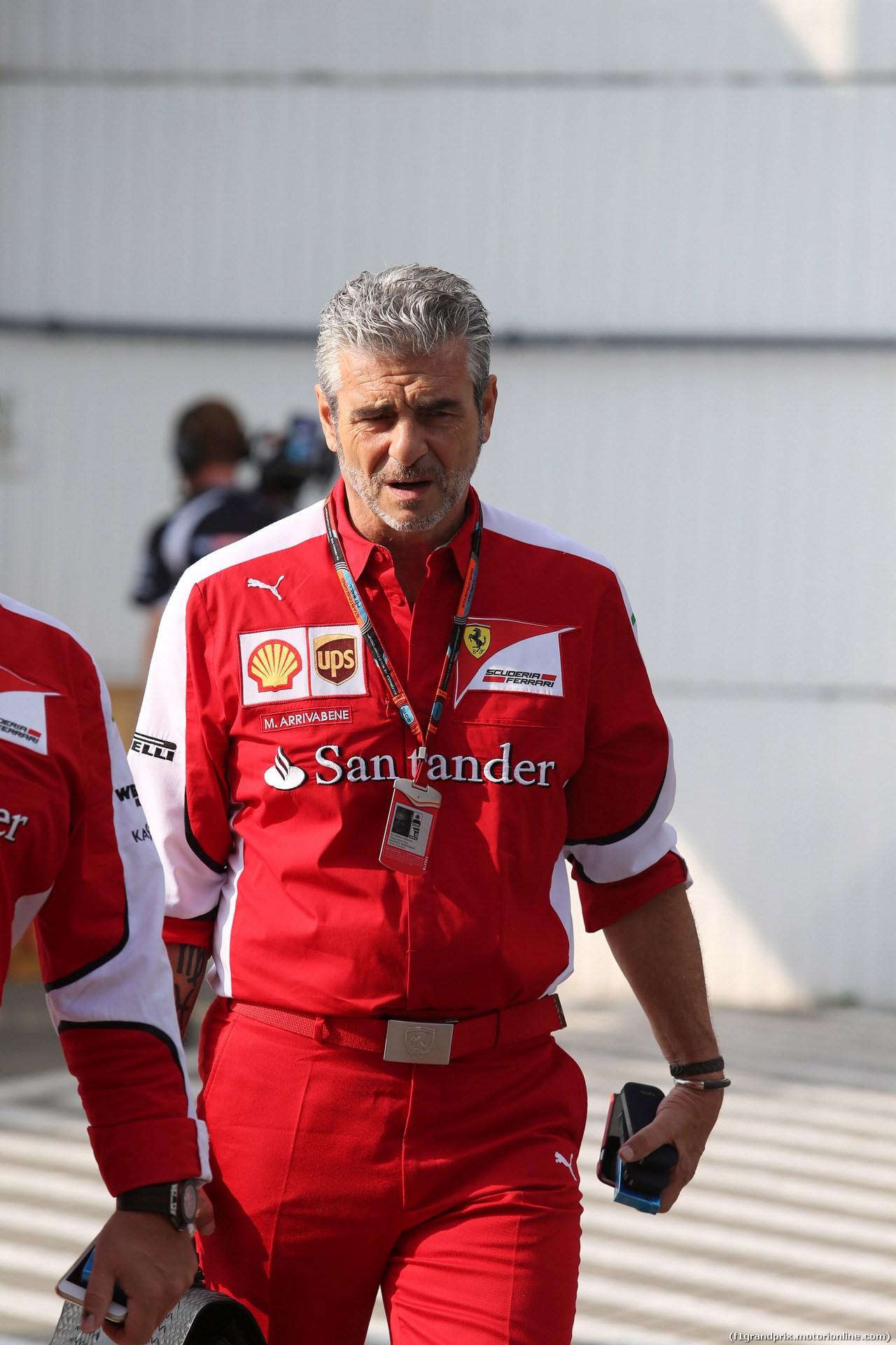 GP UNGHERIA, 24.07.2015- Prove Libere 1, Maurizio Arrivabene (ITA) Ferrari Team Principal