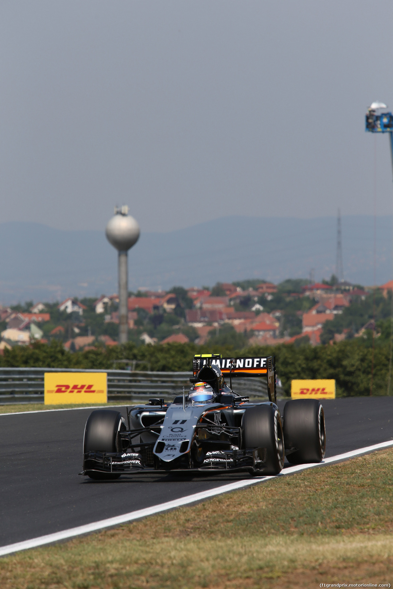 GP UNGHERIA, 24.07.2015- Prove Libere 1, Sergio Perez (MEX) Sahara Force India F1 VJM08