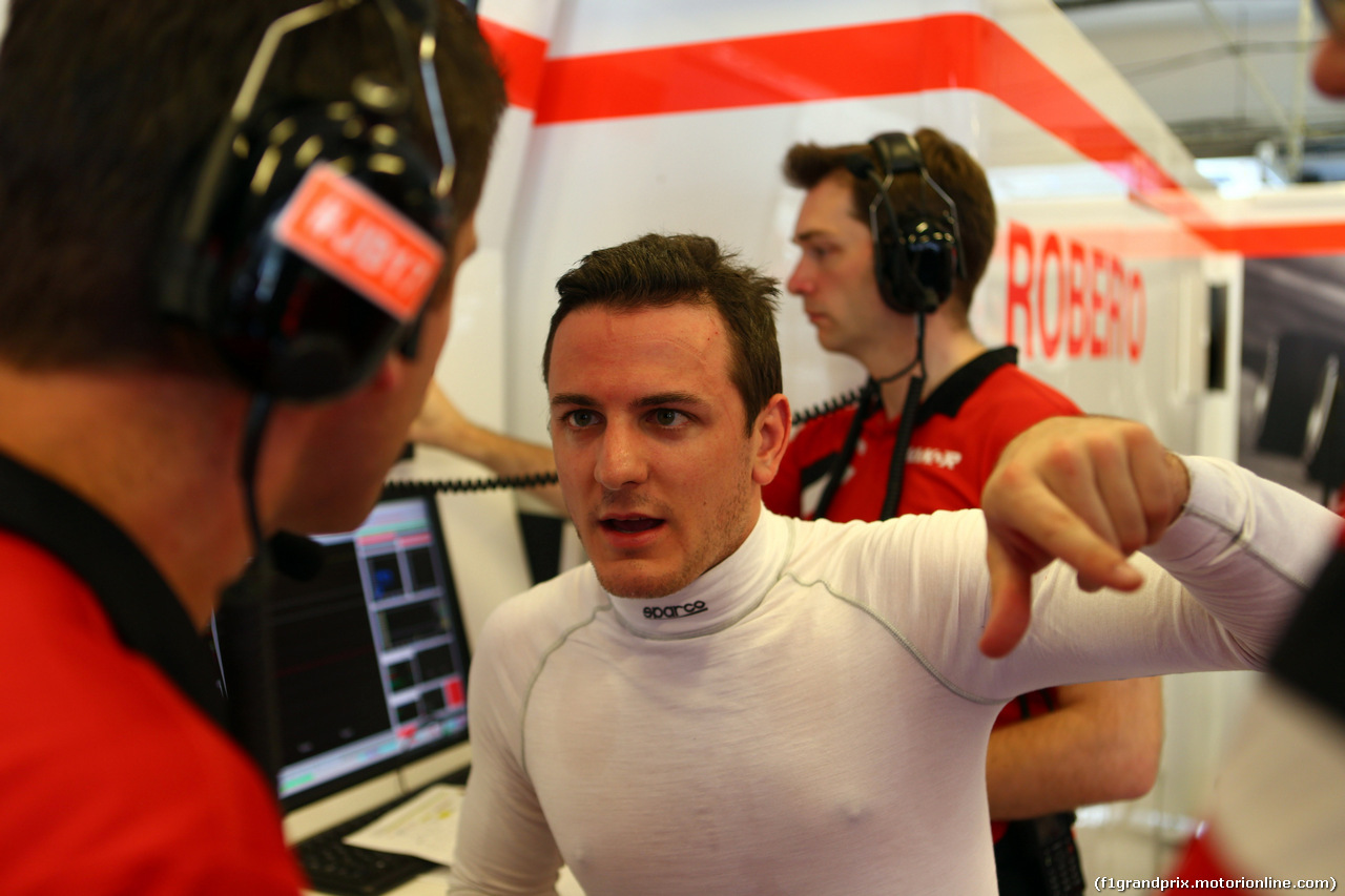 GP UNGHERIA, 24.07.2015- Prove Libere 1, Fabio Leimer (SUI) test driver  Manor Marussia F1 Team