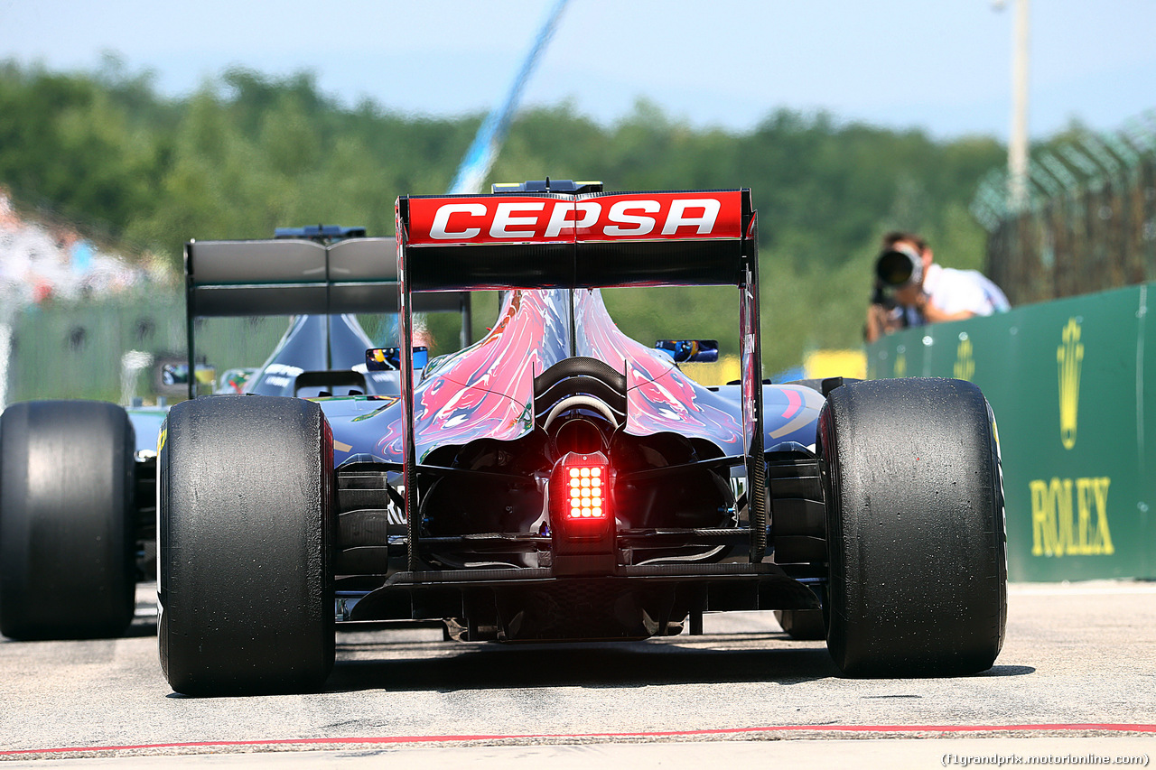 GP UNGHERIA, 24.07.2015- Prove Libere 1, Carlos Sainz Jr (ESP) Scuderia Toro Rosso STR10