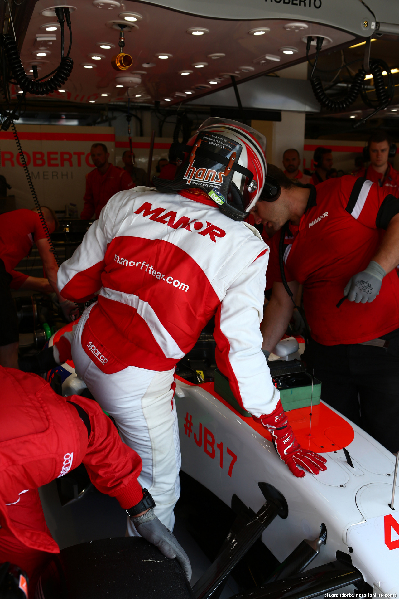 GP UNGHERIA, 24.07.2015- Prove Libere 1, Fabio Leimer (SUI) test driver  Manor Marussia F1 Team