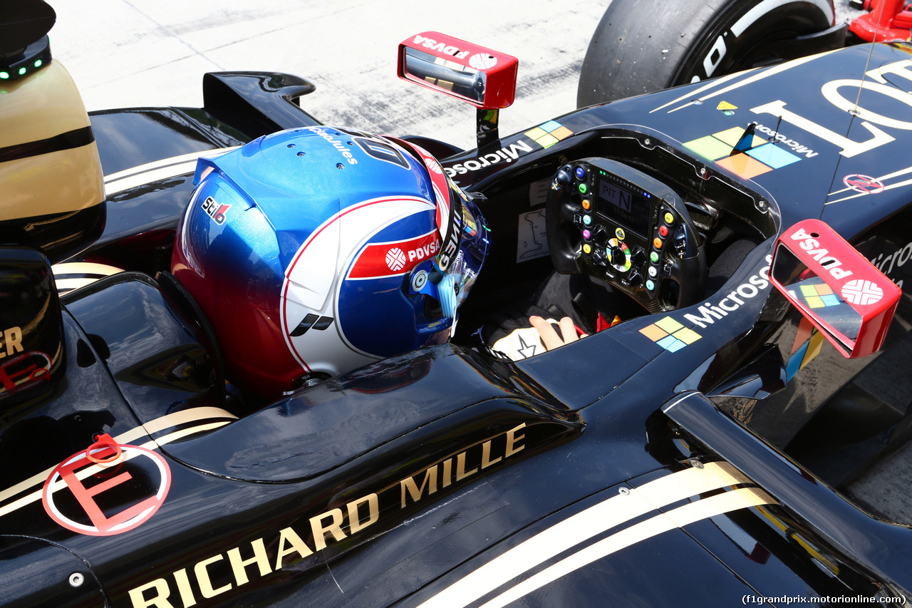 GP UNGHERIA, 24.07.2015- Prove Libere 1, Jolyon Palmer (GBR) Test Driver, Lotus F1 Team
