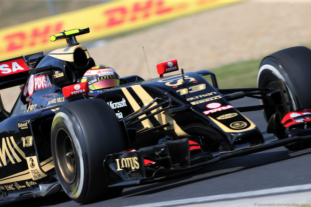 GP UNGHERIA, 24.07.2015 - Prove Libere 2, Pastor Maldonado (VEN) Lotus F1 Team E23