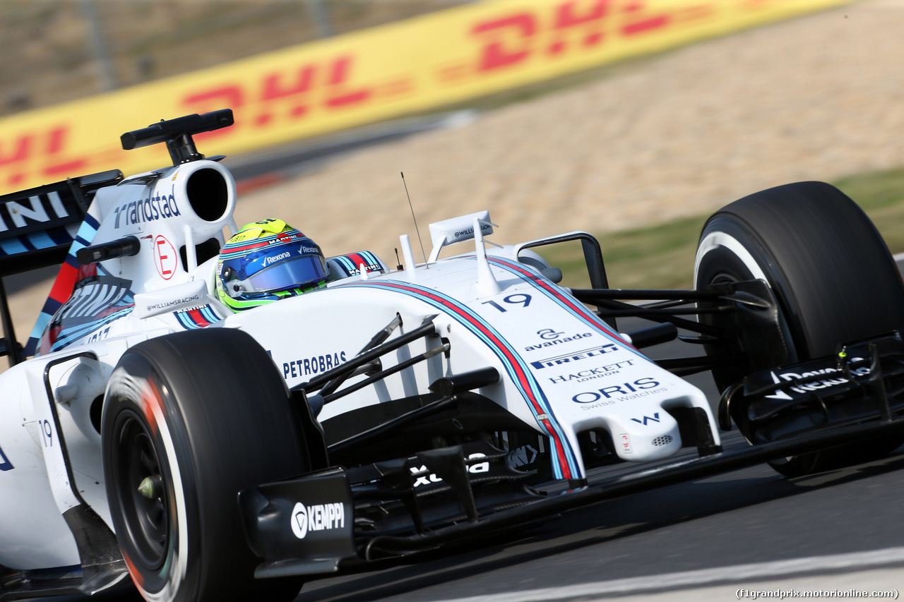 GP UNGHERIA, 24.07.2015 - Prove Libere 2, Felipe Massa (BRA) Williams F1 Team FW37