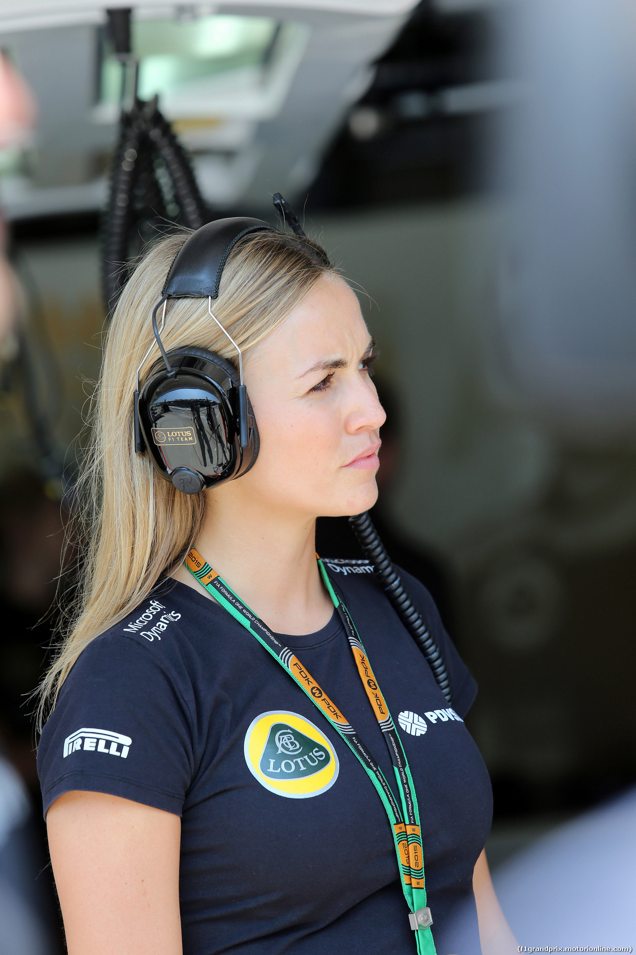 GP UNGHERIA, 24.07.2015 - Prove Libere 2, Carmen Jordá (ESP) Test driver, Lotus Team