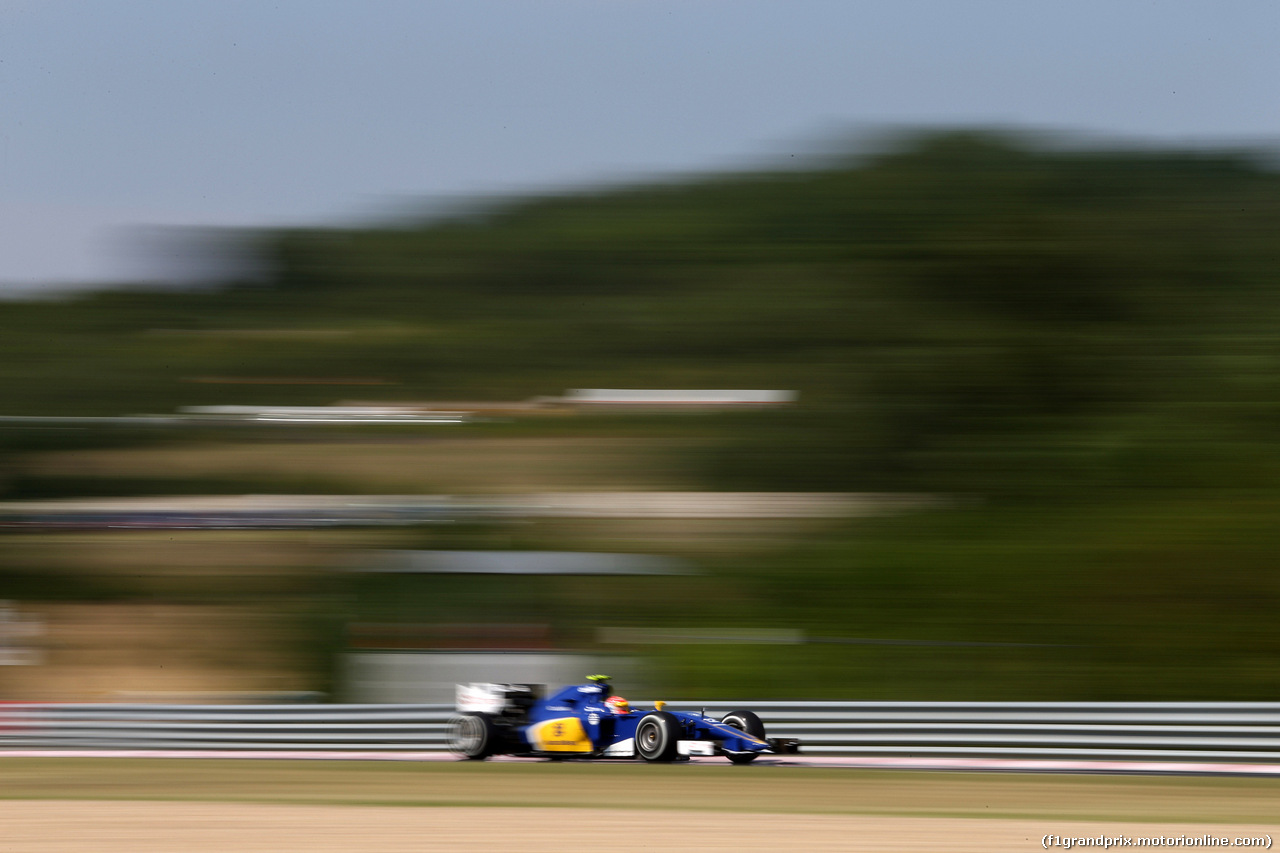 GP UNGHERIA, 24.07.2015 - Prove Libere 2, Felipe Nasr (BRA) Sauber C34