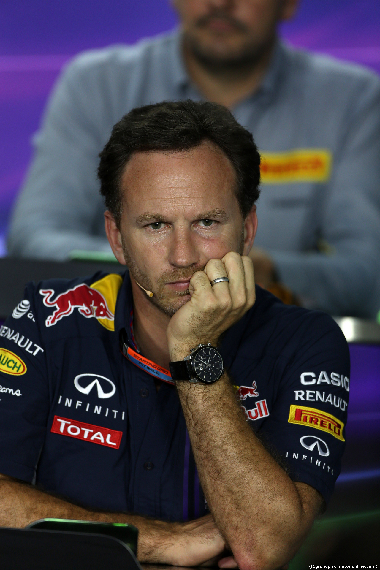 GP UNGHERIA, 24.07.2015 - Conferenza Stampa, Christian Horner (GBR), Red Bull Racing, Sporting Director