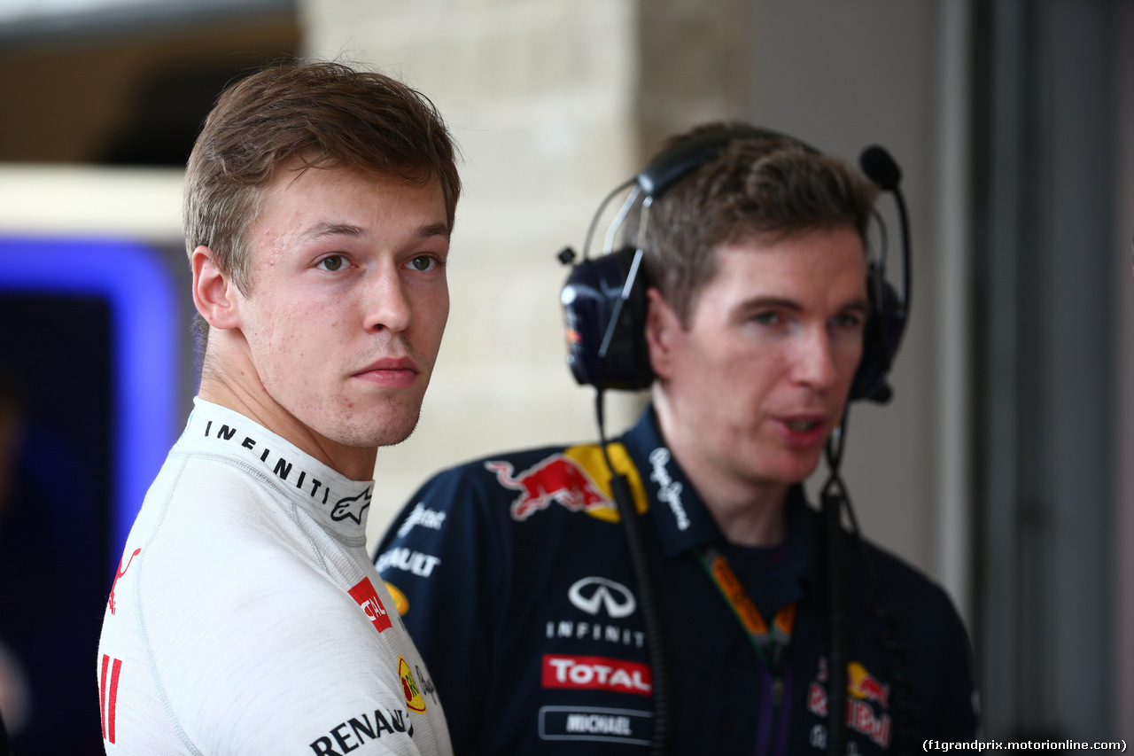 GP USA, 24.10.2015- Daniil Kvyat (RUS) Red Bull Racing RB11