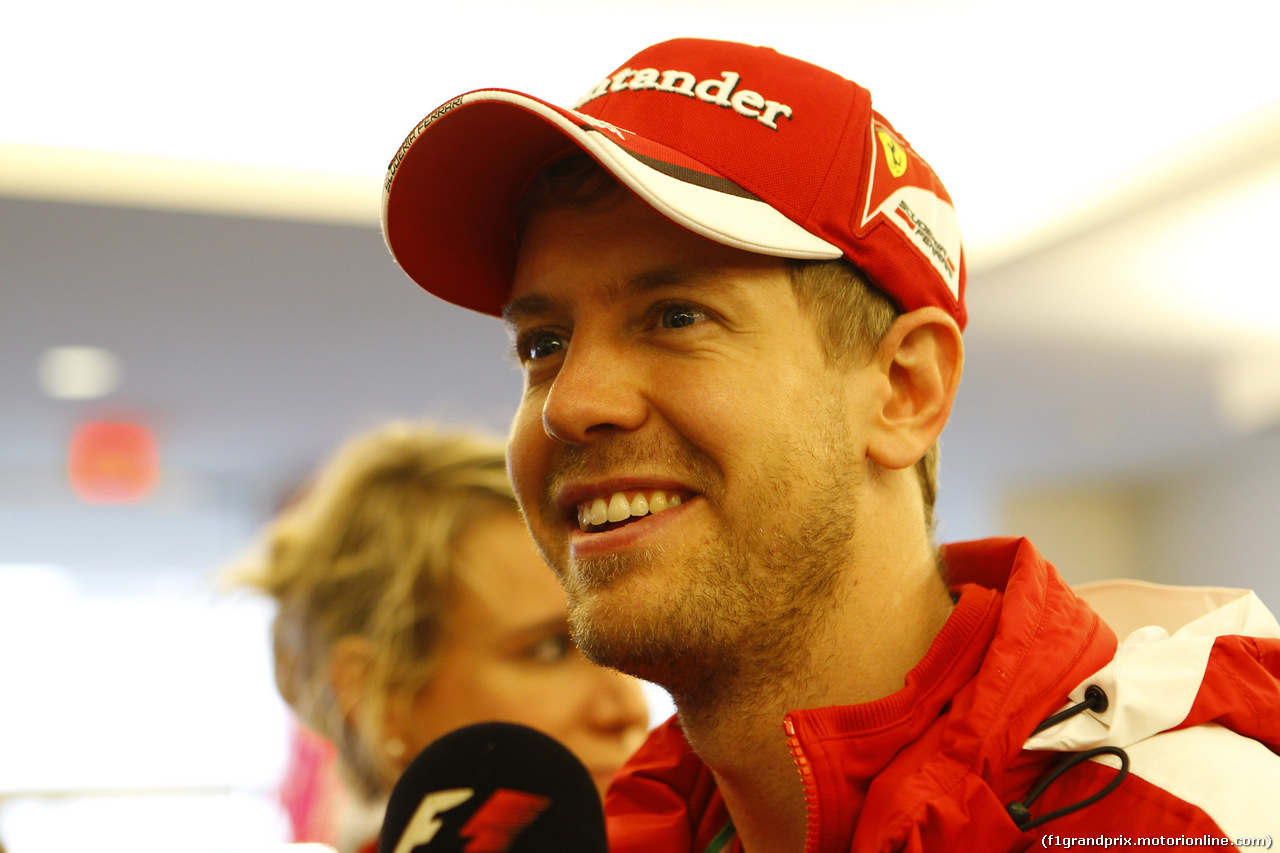 GP USA, 24.10.2015- Sebastian Vettel (GER) Ferrari SF15-T