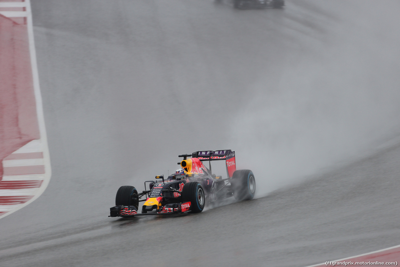 GP USA, 25.10.2015- Qualifiche, Daniel Ricciardo (AUS) Red Bull Racing RB11