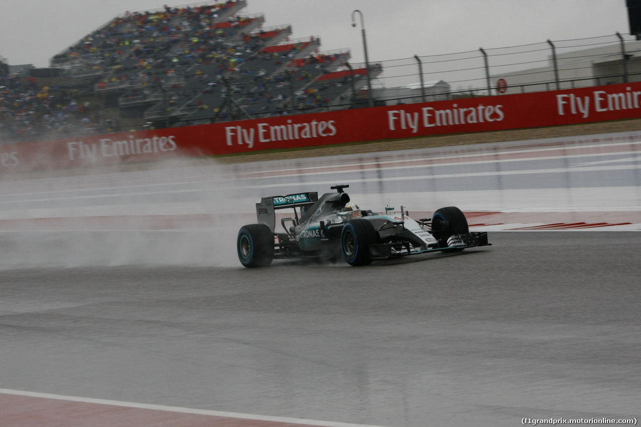 GP USA, 25.10.2015- Qualifiche, Lewis Hamilton (GBR) Mercedes AMG F1 W06