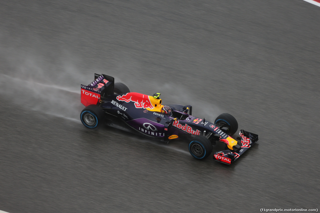 GP USA, 25.10.2015- Qualifiche, Daniil Kvyat (RUS) Red Bull Racing RB11