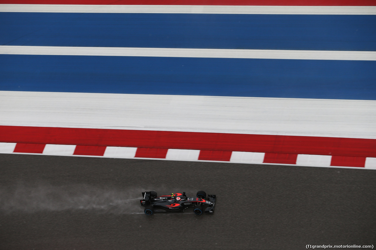 GP USA, 25.10.2015- Qualifiche, Jenson Button (GBR) McLaren Honda MP4-30