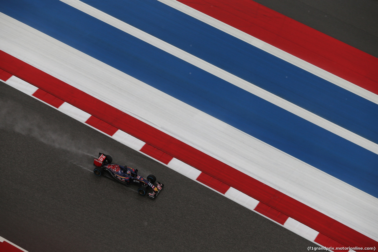 GP USA, 25.10.2015- Qualifiche, Max Verstappen (NED) Scuderia Toro Rosso STR10