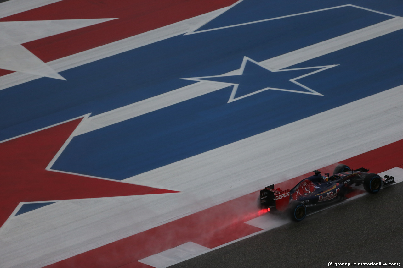 GP USA, 25.10.2015- Qualifiche, Max Verstappen (NED) Scuderia Toro Rosso STR10