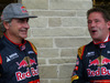 GP USA, 24.10.2015- Carlos Sainz Sr (ESP) e Jos Verstappen (NED)