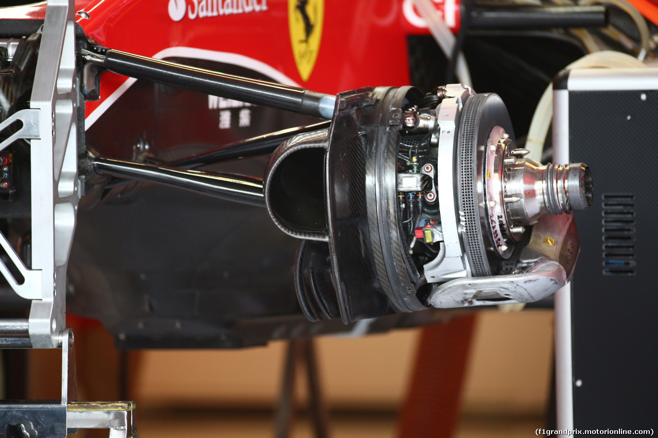 GP USA, 22.10.2015- Ferrari SF15-T tech detail