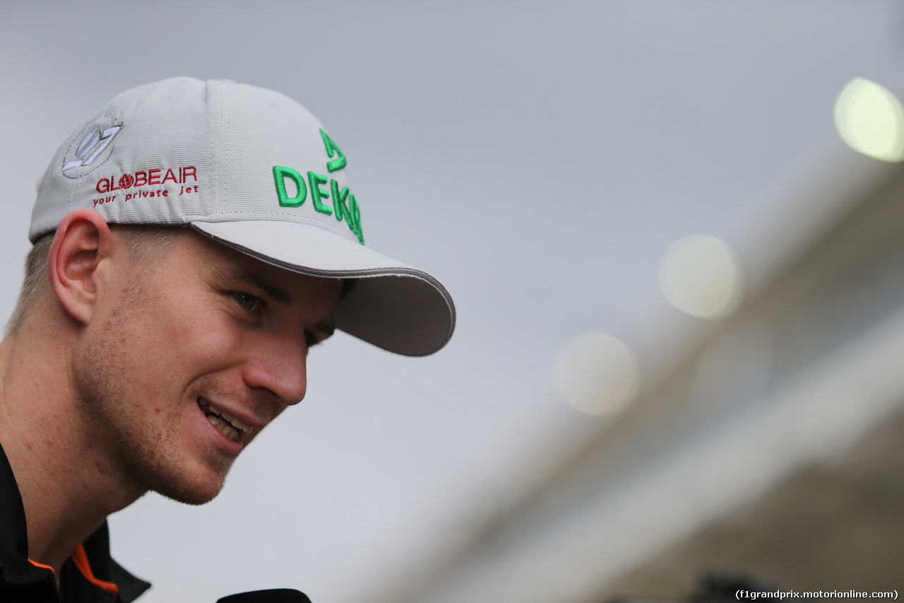 GP USA, 22.10.2015- Nico Hulkenberg (GER) Sahara Force India F1 VJM08