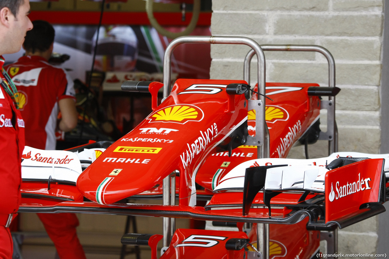 GP USA, 22.10.2015- Ferrari SF15-T Frontal Wing