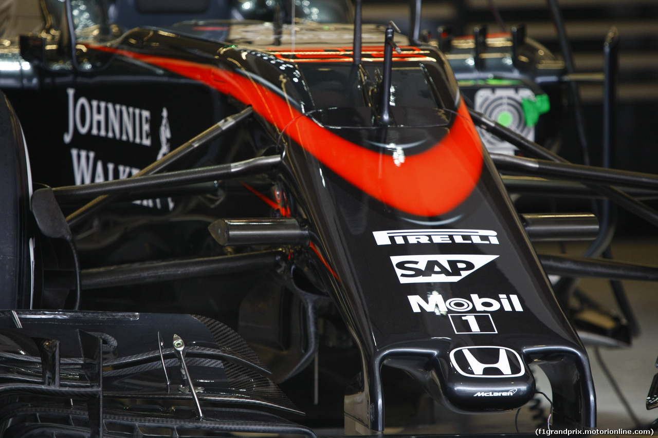GP USA, 22.10.2015- McLaren Honda MP4-30 Tech Detail