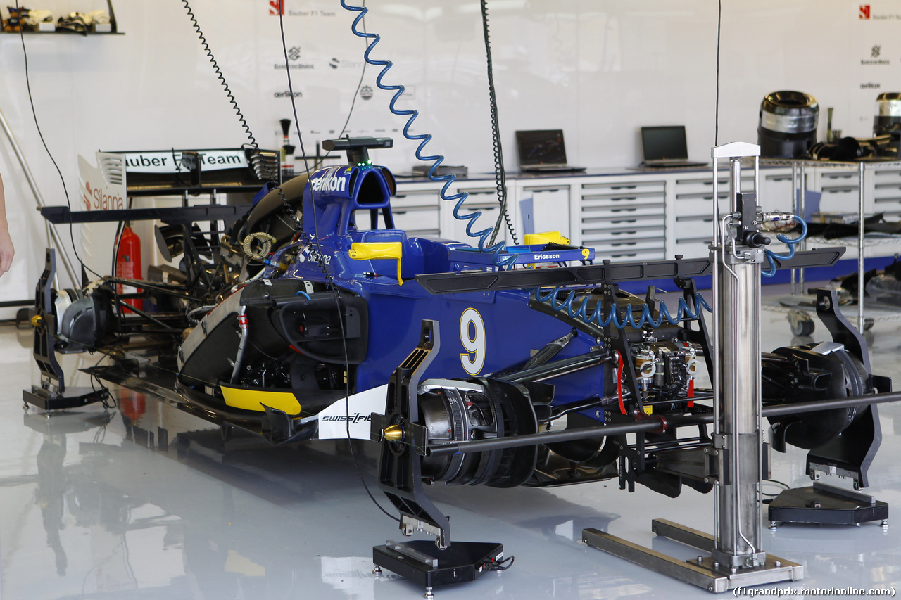 GP USA, 22.10.2015- Sauber F1 Team C34 Tech Detail